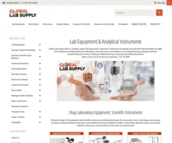 Globallabsupply.com(Global Lab Supply) Screenshot