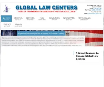 Globallawcenters.com(Immigration Attorney in Orange County CA) Screenshot