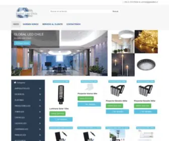 Globalled.cl(GLOBAL LED CHILE) Screenshot