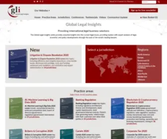 Globallegalinsights.com(International legal business solutions) Screenshot