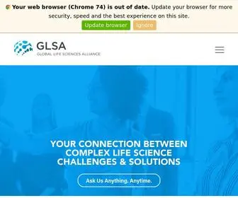 Globallifesciencesalliance.com(Global Life Sciences Alliance) Screenshot