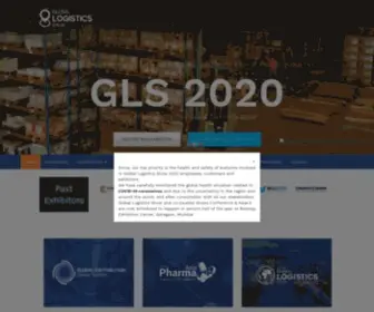 Globallogisticsshow.com(Global Logistics Show 2020) Screenshot