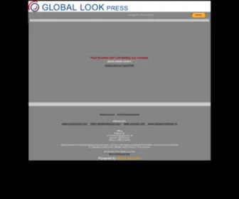 Globallookpress.com(Global Look Corp) Screenshot