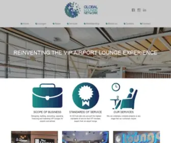 Globalloungenetwork.com(Global Lounge Network) Screenshot