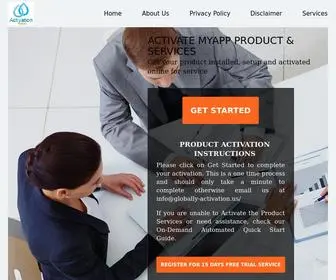 Globally-Activation.us(MyAppActivation) Screenshot
