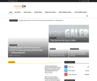Globally24.com(Globally24, Global News Portal, USA News, Europe News, Asia News, UAE News) Screenshot