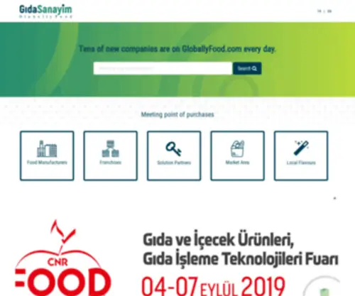 Globallyfood.com(Globallyfood) Screenshot