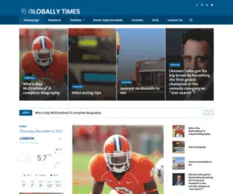 Globallytimes.com(Globally Times) Screenshot