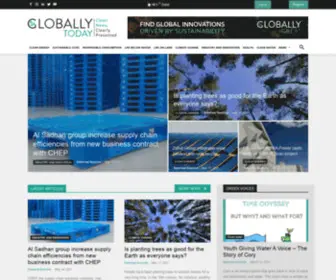 Globallytoday.com(Clean news) Screenshot