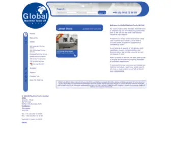 Globalmachinetools.com(Global Machine Tools) Screenshot