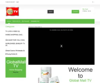 Globalmalltv.com(Global Mall TV) Screenshot