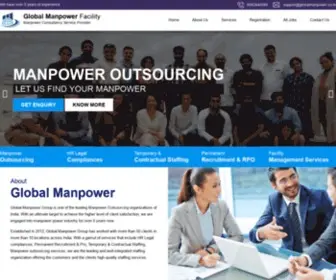 Globalmanpower.co.in(Global Manpower Group) Screenshot