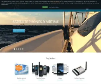 Globalmarinenet.com(Satellite Phones & Airtime) Screenshot