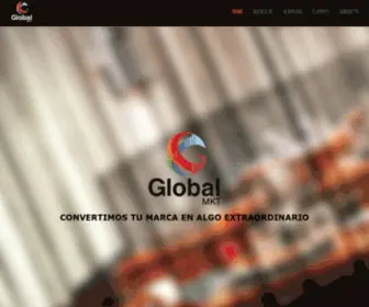 Globalmarketing.mx(Global Marketing) Screenshot