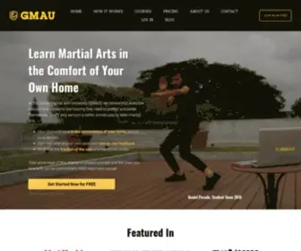 Globalmartialarts.university(The Most Advanced Way to Learn Martial Arts at Home) Screenshot