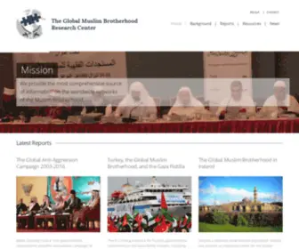 Globalmbresearch.com(Global Muslim Brotherhood Research Center) Screenshot