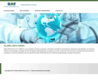 Globalmedfarma.com(Global Med Farma) Screenshot