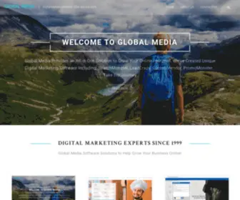 Globalmedia.me(Global Media Digital Experts in Website Marketing) Screenshot
