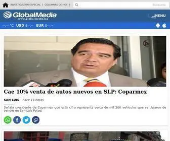 Globalmedia.mx(Global Media) Screenshot
