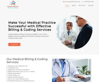 Globalmedicalbillingandcoding.com(Global Medical Billing and Coding) Screenshot