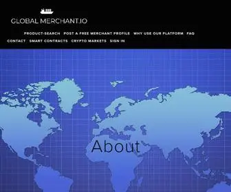 Globalmerchant.io(Global Merchant) Screenshot