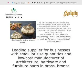 Globalmetal.company(Antique Hardware) Screenshot