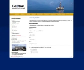 Globalmfgusa.info(Global Manufacturing) Screenshot