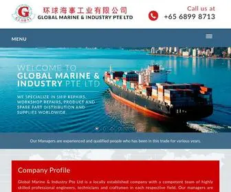 Globalmi.com.sg(Global Marine) Screenshot