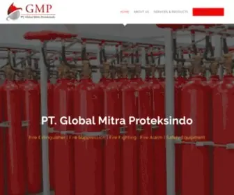 Globalmitraproteksindo.com(Spesialis Sistem Pemadam Otomatis) Screenshot