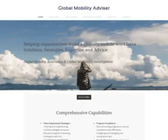 Globalmobilityadviser.com(Global Mobility Adviser) Screenshot