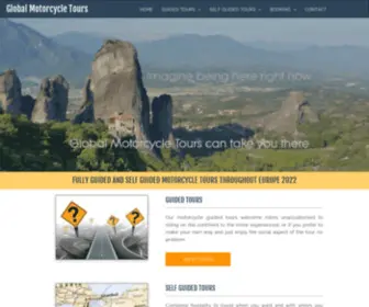 Globalmotorcycletours.co.uk(Guided and Self Guided Motorcycle Tours) Screenshot