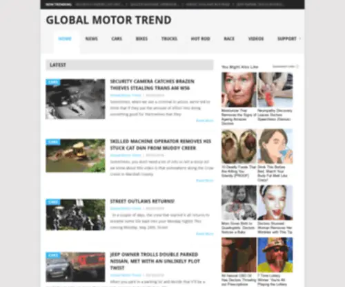 Globalmotortrend.com(Globalmotortrend) Screenshot