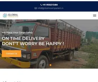 Globalmoverspackers.in(Global Packers and Movers) Screenshot