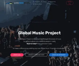 GlobalmusicProject.org(Global Music Project) Screenshot