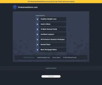 GlobalneedStore.com(GNS) Screenshot