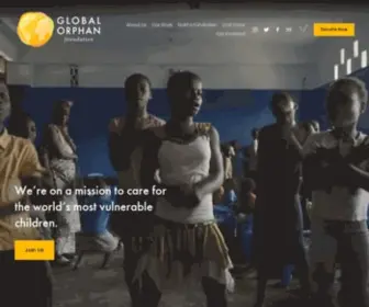 Globalorphanfoundation.org(Global Orphan Foundation) Screenshot