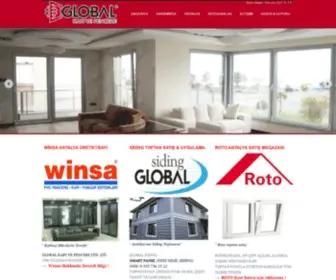 Globalpencere.com(Global Siding Toptan Sat) Screenshot