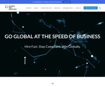 Globalpeoservices.com(Global PEO Services) Screenshot