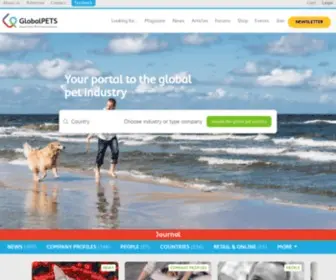 Globalpets.community(Your portal to the global pet industry) Screenshot