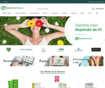 Globalpharma.es(Tu Parafarmacia de Confianza) Screenshot