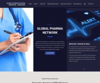 Globalpharmanetwork.com(Generic Medicines) Screenshot
