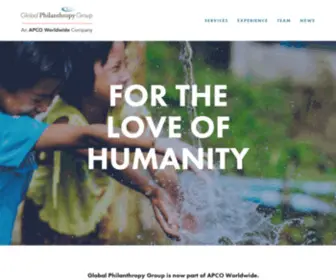 Globalphilanthropygroup.com(Global Philanthropy) Screenshot