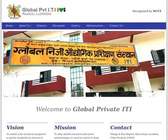 Globalpiti.com(Global Private ITI) Screenshot