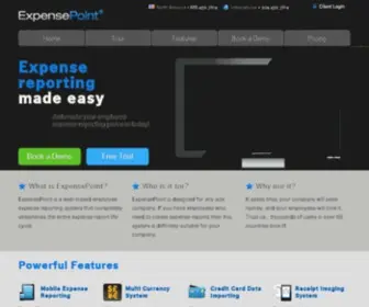 Globalpointtech.com(ExpensePoint®) Screenshot