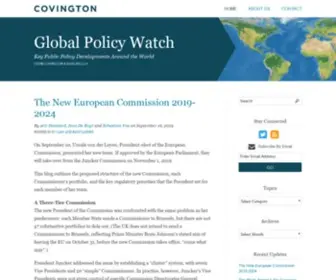 Globalpolicywatch.com(Global Policy Watch) Screenshot