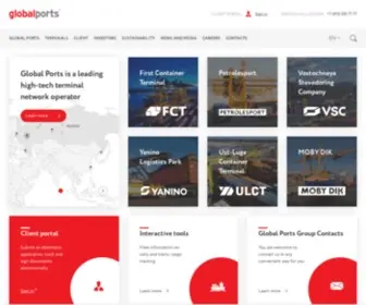 Globalports.com(Global Ports) Screenshot