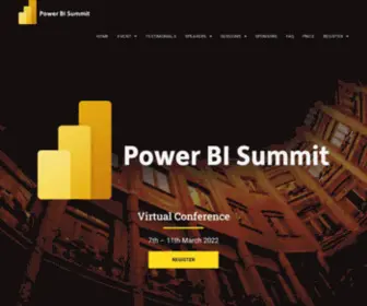 Globalpowerbisummit.com(Power BI Summit) Screenshot