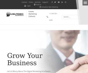 Globalpresence.org(Global Presence Enterprises) Screenshot