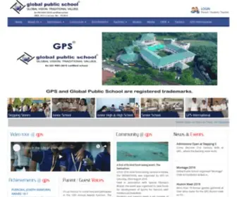 Globalpublicschool.org(Global Public School) Screenshot