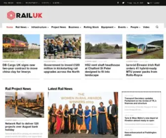 Globalrailnews.com(UK Rail Industry News & Features) Screenshot